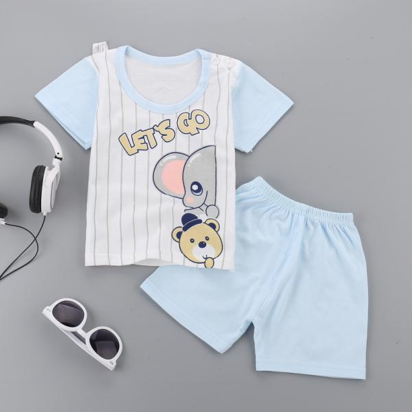 2019 Spring Newborn Baby Boy Outfits / Baby Boy Casual Wear With Pattern