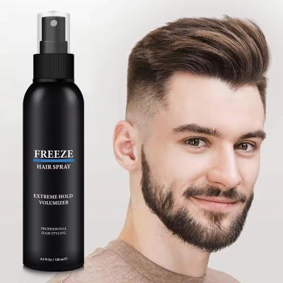 Finishing Hair Styling Spray Gel de longa duração Strong Hold Styling Aerosol Hair Spray
