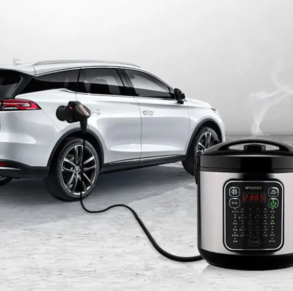 Norme externe du CEI d'arme à feu de décharge EV d'ABS de chargeur portatif mat