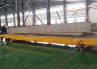 La industria de la metalurgia aplica la hoja de acero que maneja el coche plano eléctrico del carril de la baja tensión