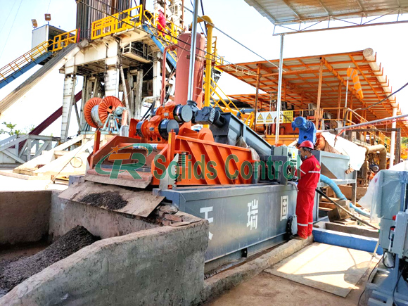 Solids Control VFD Drill Cuttings Mud Treatment System
