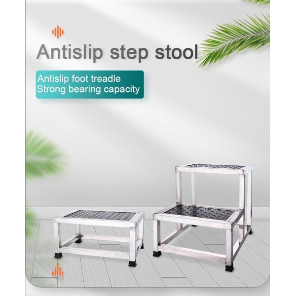 Barato y fuerte pie de acero inoxidable paso taburete 1 paso