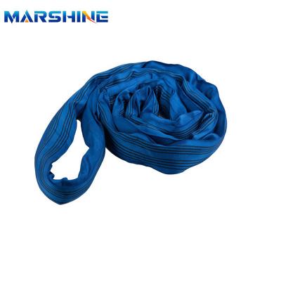 Coloração personalizável Flat Webbing Sling de elevação com cadeia soldada para trabalho aéreo
