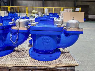 Vertical Fire Hydrant For Fire Protection Painted Red / Yellow PN16 Pressure ISO9001 Certified