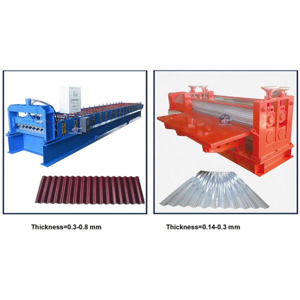 “850 Type Roof Sheet Making Machine 0.3-0.8mm Customized Corrugated Roof Panel Roll Forming Machine for Chile”