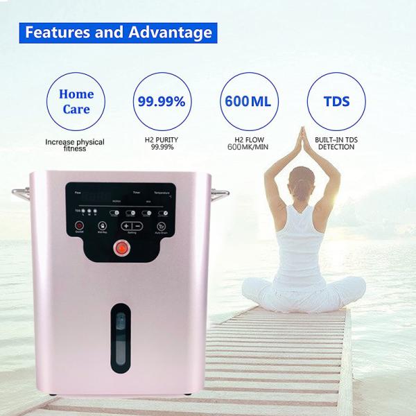 health care H2 Inhalation Machine Hydrogen Production Portable Home Hydrogen Gas Generation Equipment