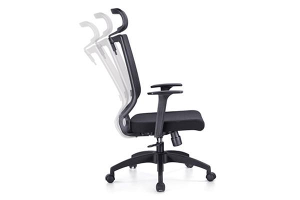 Pés de nylon ergonômicos modernos da cadeira executiva do escritório do giro com Headpad