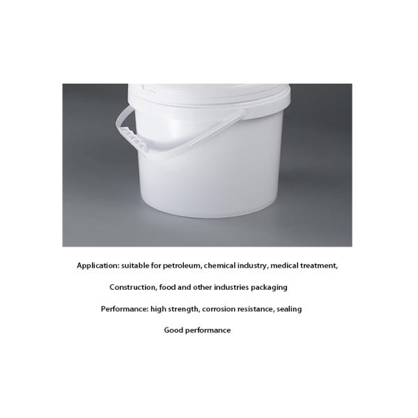 CMYK White 5 Gallon 20 Litre Paint Bucket With Lid Plain Lacquered
