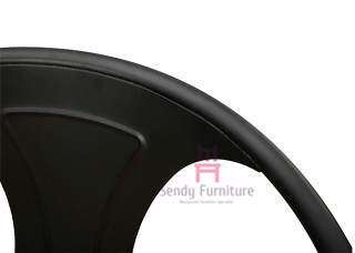 El restaurante del metal del brazo de Tolix preside los muebles al aire libre comerciales de los asientos de madera