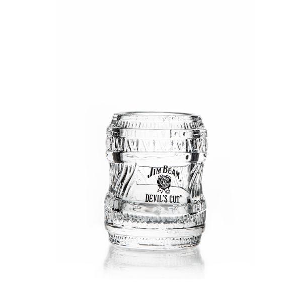 Custom logo round lead free crystal transparent Shot Glass