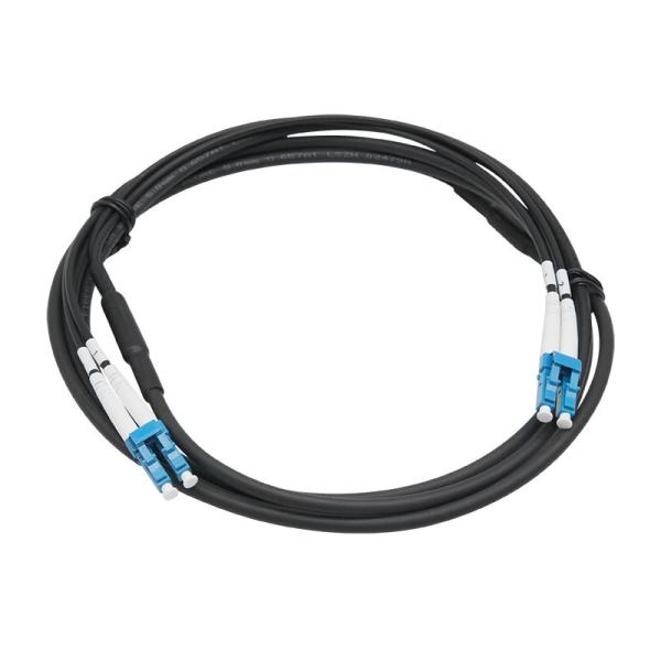 Military Type A Tactical Rugged Connector / Outdoor Fiber Optic Patch Cable / Digital Fiber Optic Cable