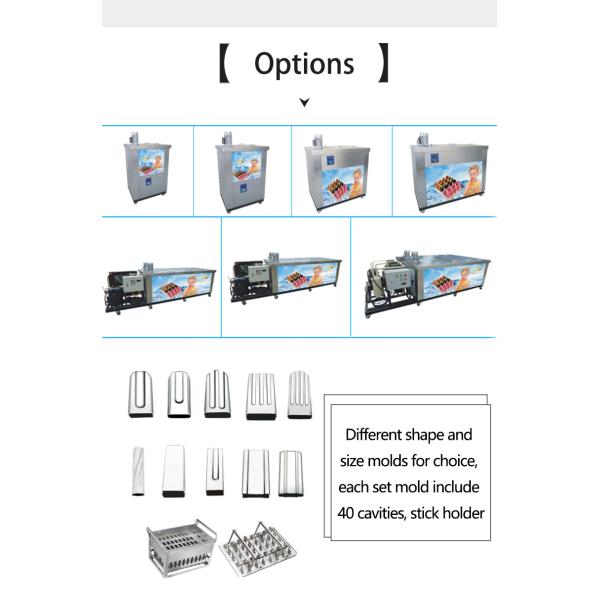 Refrigerator Ice Block Making Machine Automatic Cream Popsicle Making Machine