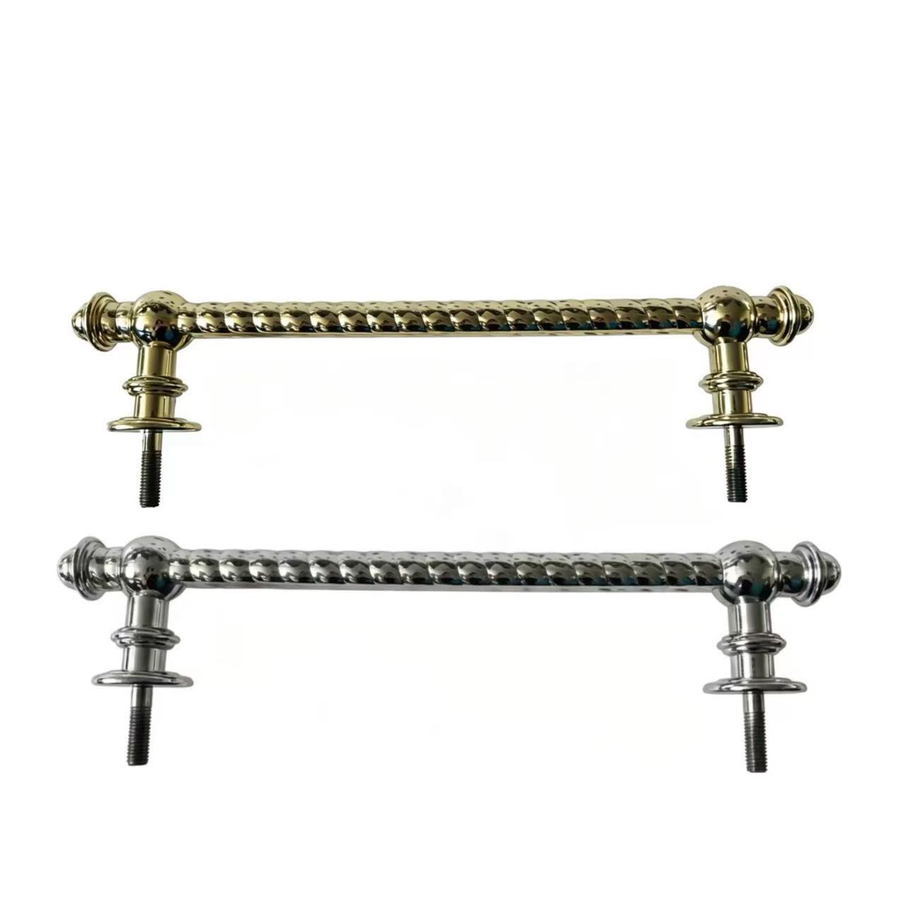 Europe Style Golden Plastic Outside Metal Casket Handle H9012