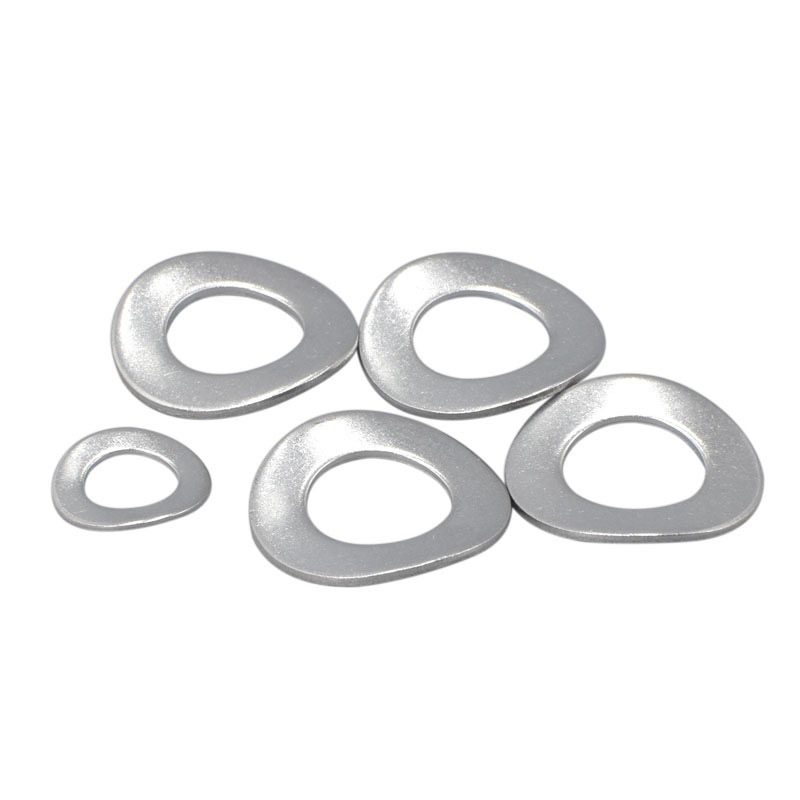 DIN137B Wave Spring Washer 65Mn Spring Steel Mechanically Zinc Plated Curved Disc Washer