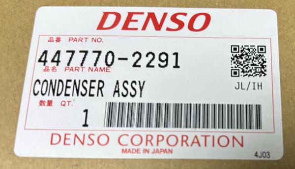 DENSO AC Condenser 447770-2290 TOYOTA ALPHARD / VELLFIRE 2015-2019 AGH30 GGH30 88460-58040
