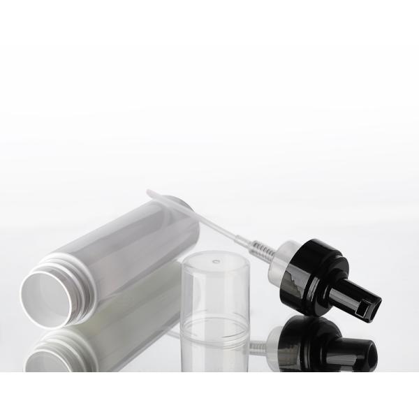 Transparent Round 150ml Foam Pump Dispenser Bottle