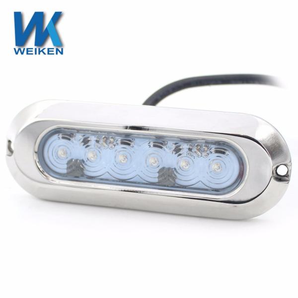 30W Slim Submersible Underwater LED Boat Lights