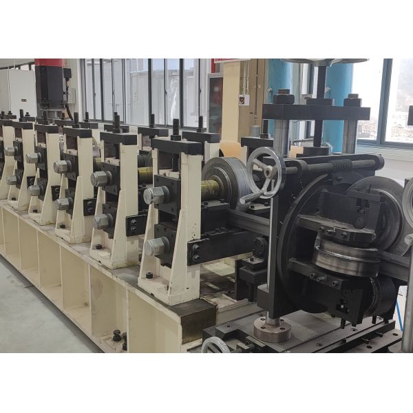 235Mpa Material Yield Strength Solar Bracket Punching Forming Automatic Machine ≤250mm Strip Width