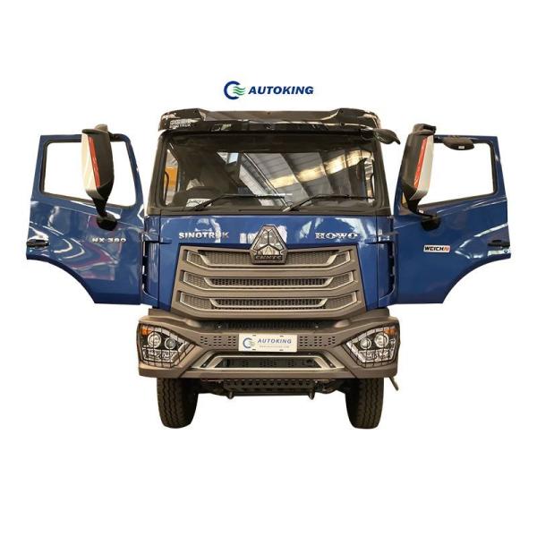 Camion benne basculante 8x4 12 roues 380CV avec conduite à droite, capacité de charge de 31 à 40 tonnes et norme d'émission Euro 2