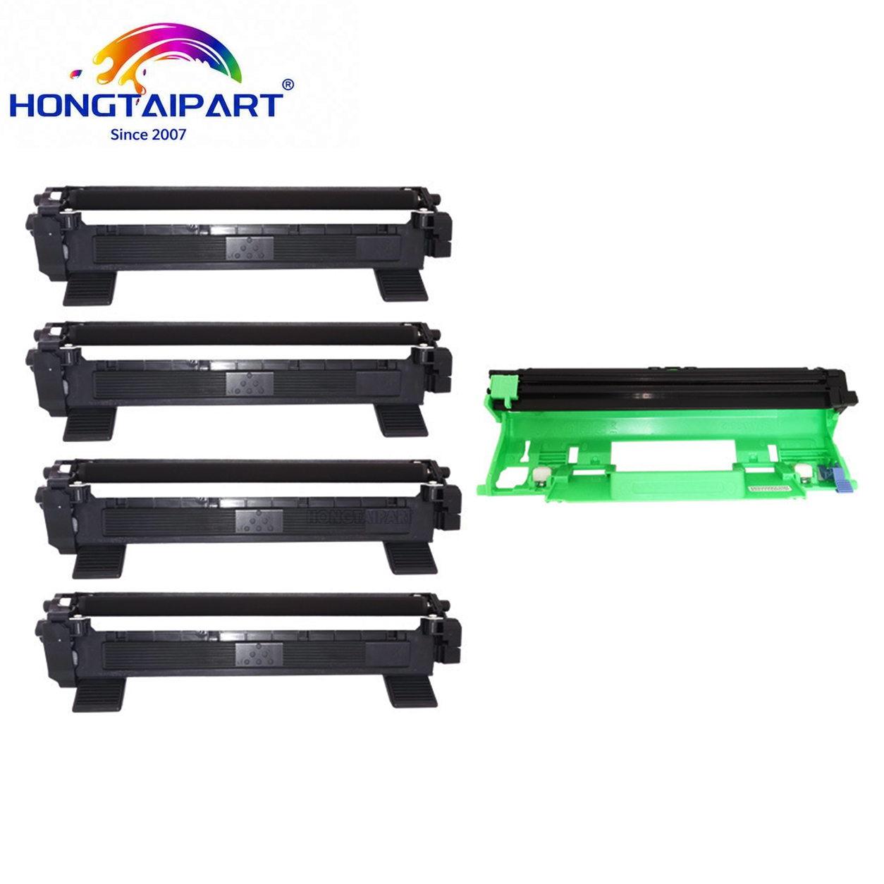 Clear Printing Brother TN1035 Toner Cartridge DR1035 Drum Unit High Compatibility Stable Powder Output