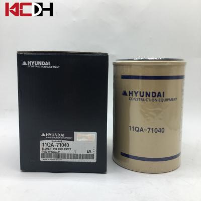 Filtro diesel 11QA-71040 do separador de água de Engine Parts Fuel da máquina escavadora de Hyundai