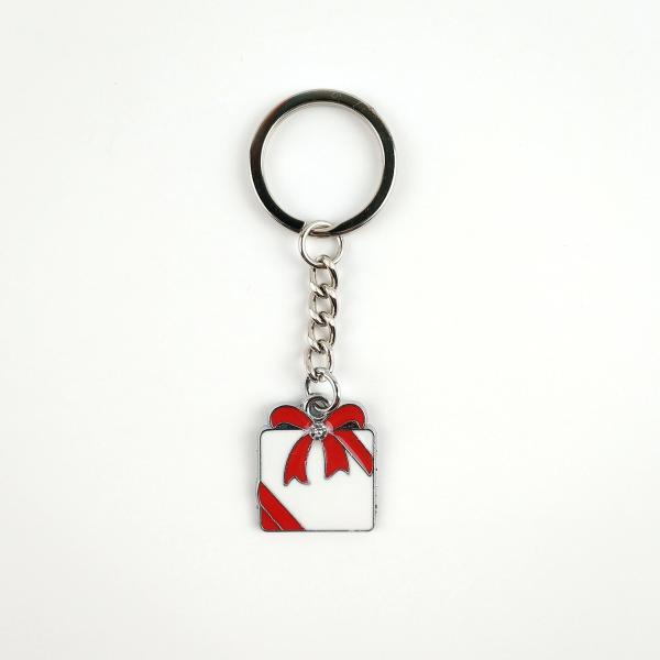 Christmas Themed Soft Enamel Keychain Festive Bell Designs for Holiday Cheer