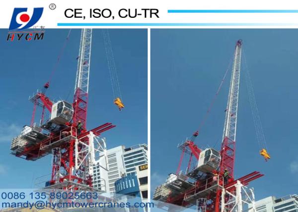 QTD2520 High Efficiency Small Luffing Tower Crane with High Specifications for Civil Project