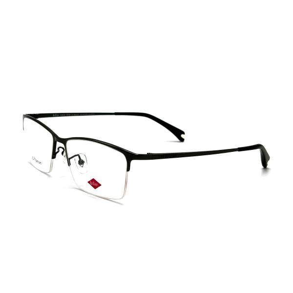 TF3252 Titanium Optical Frame Semi-rimless Square Eye Style