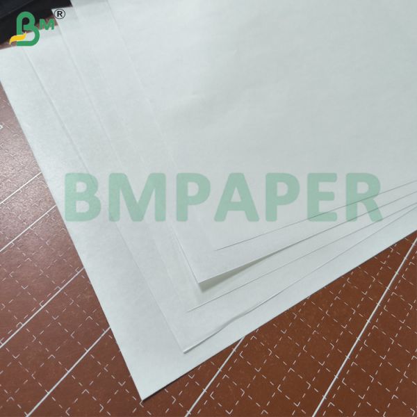 Food-Grade Single-Gloss White Kraft Packaging Paper 30gsm to 80gsm