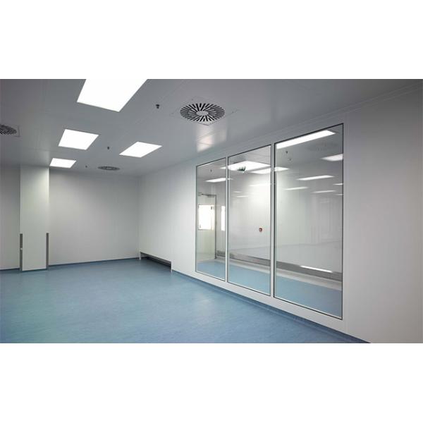 Prefabricated Dust Free Sanitizer Cleanroom With Exterior Sandwich Panels
