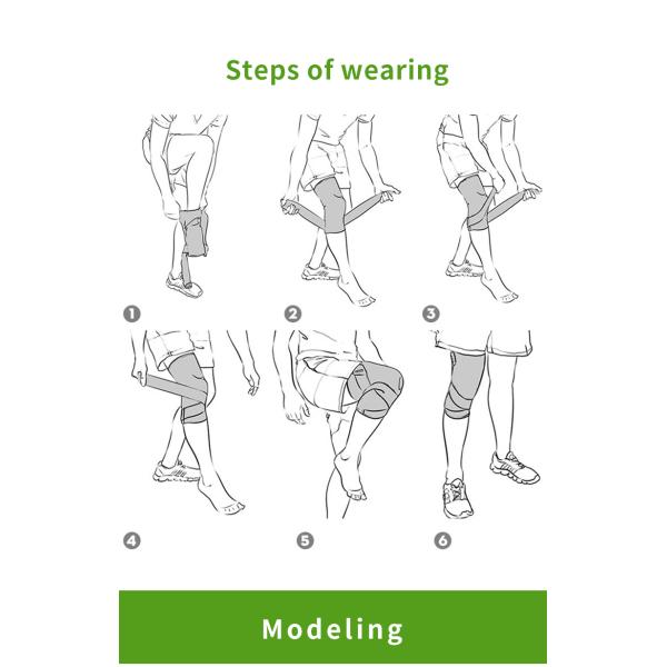 Многоцветные наколенники спорт Бреатабле наколенники нейлона для катания велосипеда