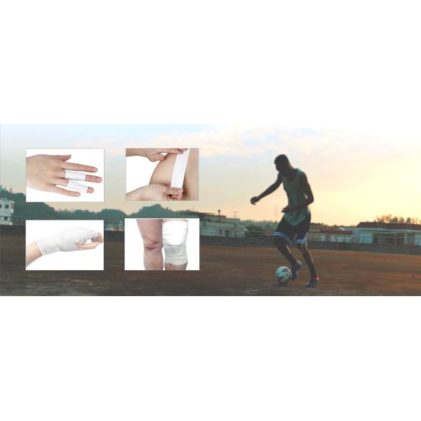 Zinc Oxide Printed Sports Tape Patterned Athletic Adhesive Sports Training Wrap