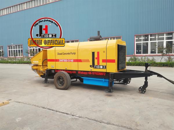 HBT6013K 60m3/H Diesel Stationary Trailer Mounted Concrete Pump