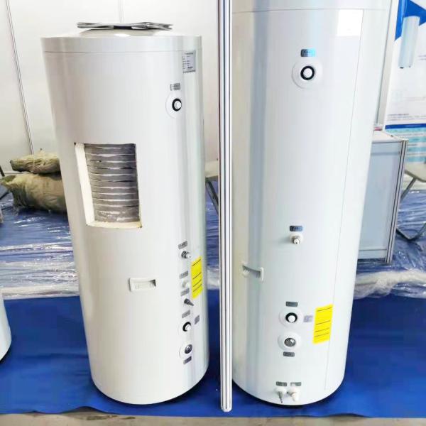 Micro Channel External Coil Air Source Heat Pump Water Tank For Heating And Hot Water Supply