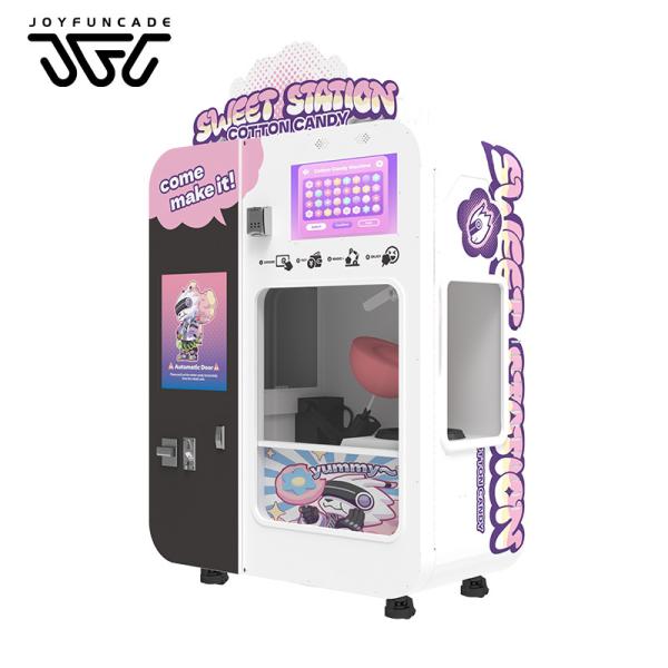 Automatic Arcade Vending Machine Cotton Candy Vending Machine For Mall And Park