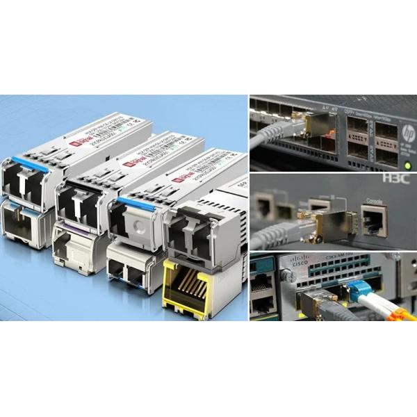 Customized 100G QSFP28/40G QSFP+/10G SFP+/1.25G SFP Fiber Optic Transceivers