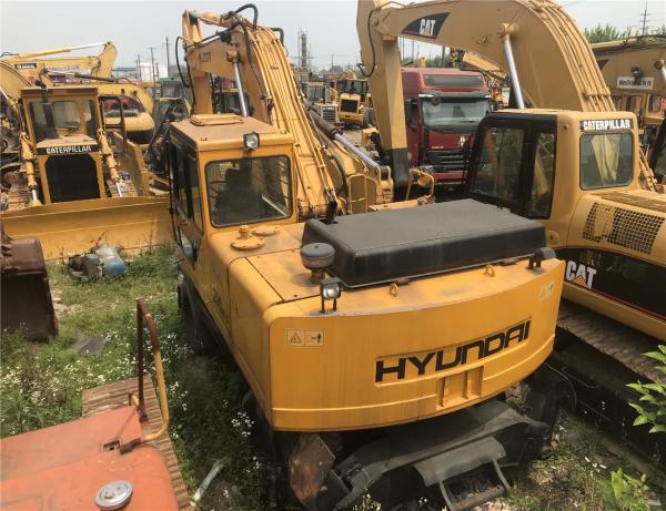                  Used Hyundai R200-6 Wheel Excavator in Perfect Working Condition with Amazing Price. Secondhand Hundai Wheel Excavator R150LC, R200, R215LC on Sale.             