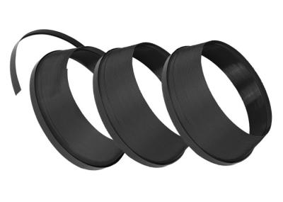 Black Color Plastic Trim Cap 2.0 CM Width Aluminum Core With Packing Details