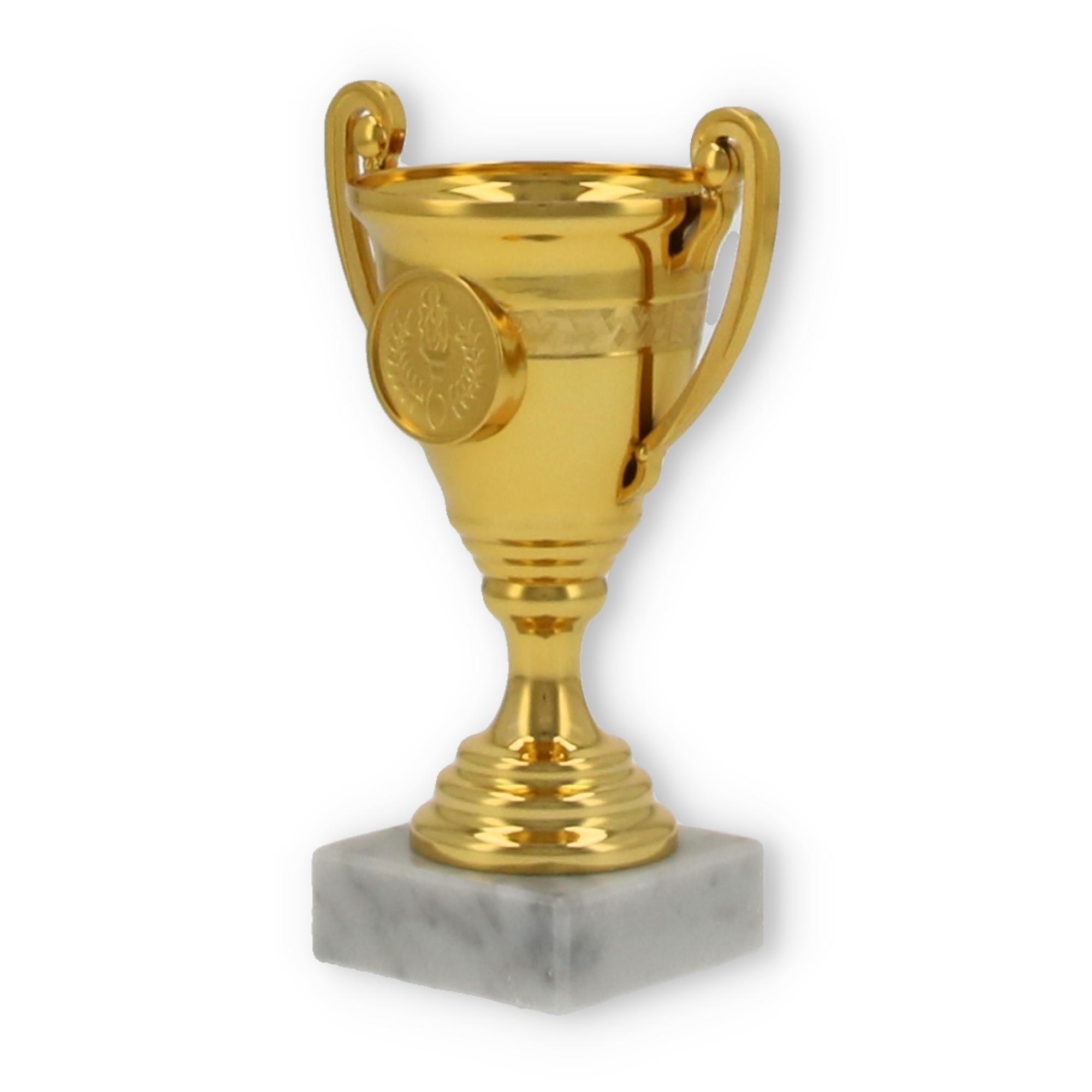 18 Inches Height Metal Trophy with Matte Finish and Marble Base for Cultural Awards and Community Recognition