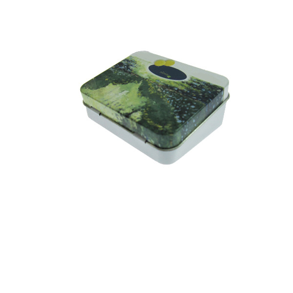 Pencil Metal Tin Box Tin Metal Lunch Box Handle Gift Card Tin Box Rectangle Metal Tin Can