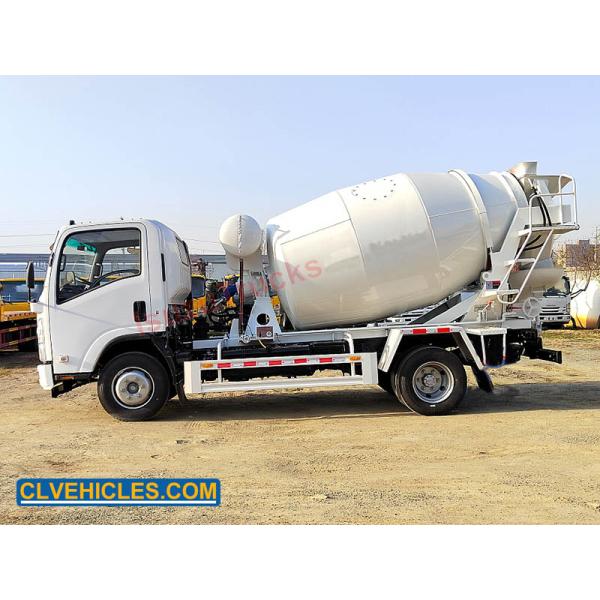 ISUZU 700P ELF 3CBM 4CBM Concrete Mixer Truck