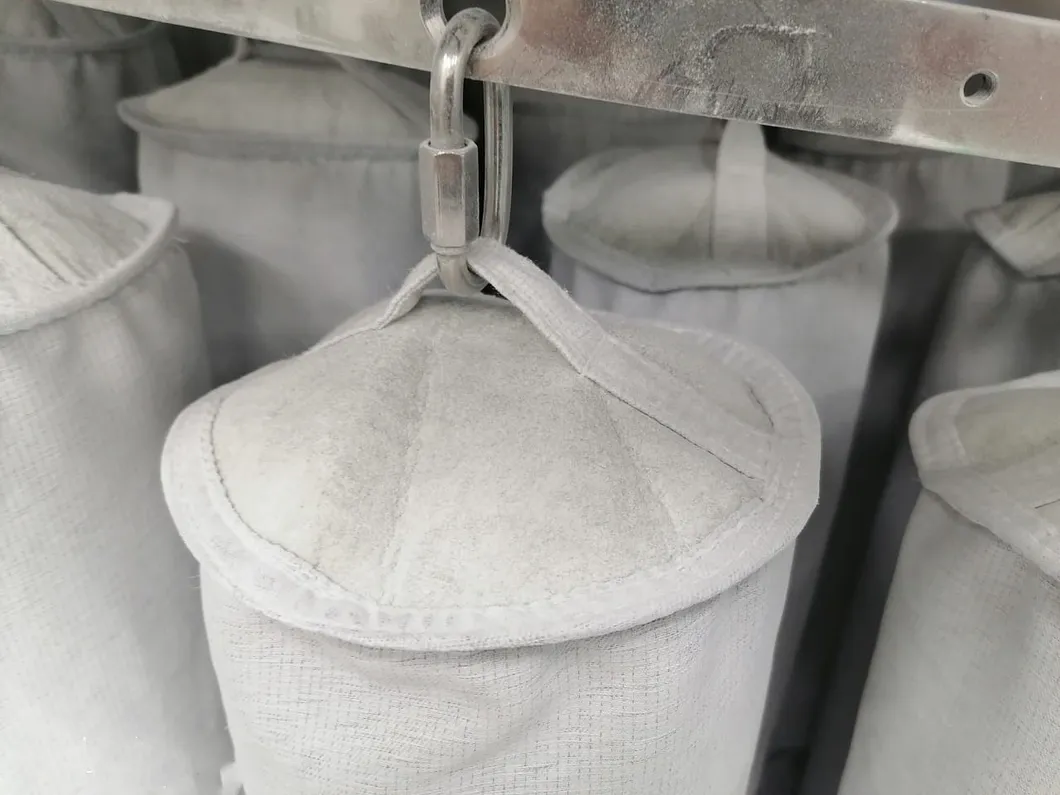 Antistatic Fluidized Bed Filter Bag 30 Micron 500 L/hr Capacity
