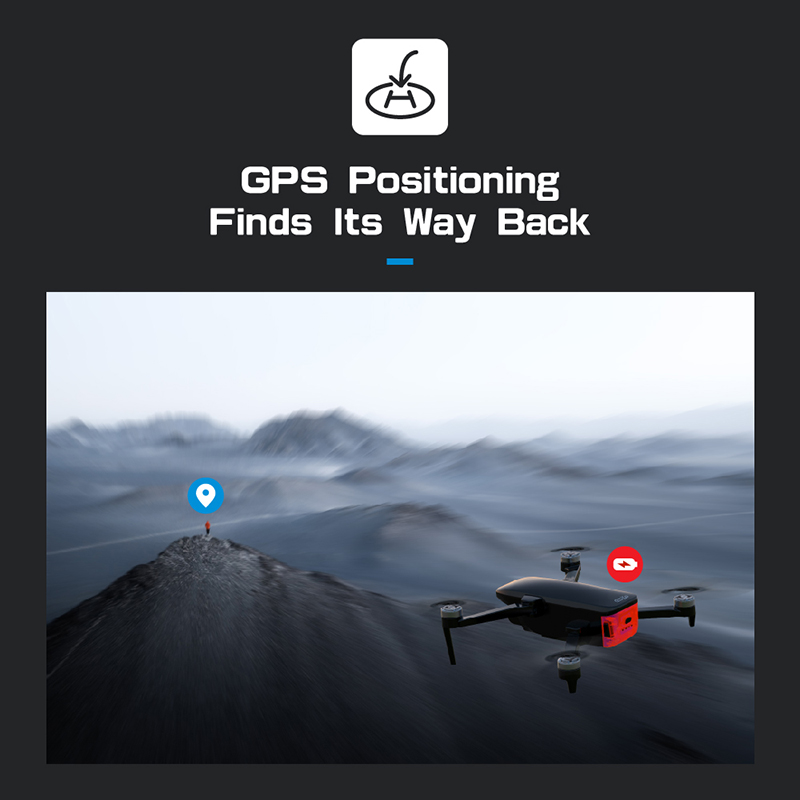 Ультразвуковая камера GPS трутня ROHS 4K карданного подвеса 4k ультра HD оси высоты 3