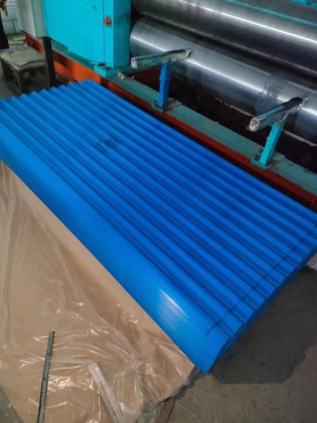 Espessura da pintura traseira de 5-25um PVOC Certificado Capa de telhado revestida de cor Pré-pintada Chapa de aço galvanizado