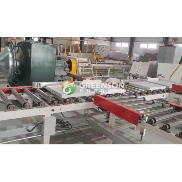 High Speed Fully Automatic 60 60 Tile Gypsum False Ceiling Machine