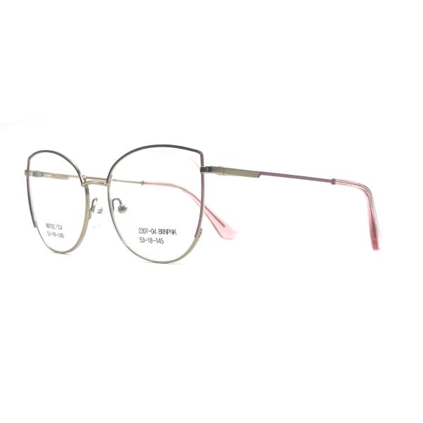 MD152 Stainless Steel Metallic Optical Frames for Women s Preference