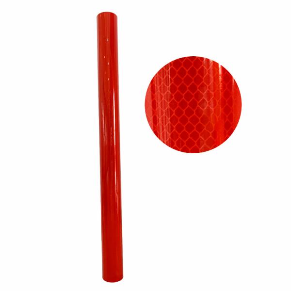 High Visibility Diamond White Reflective Vinyl Film for Safety Road Sign