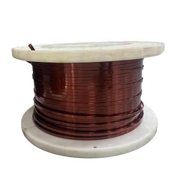 240℃ Corona-resistance Enamelled rectangular copper  wires HEVW-240C in transformer for natural color