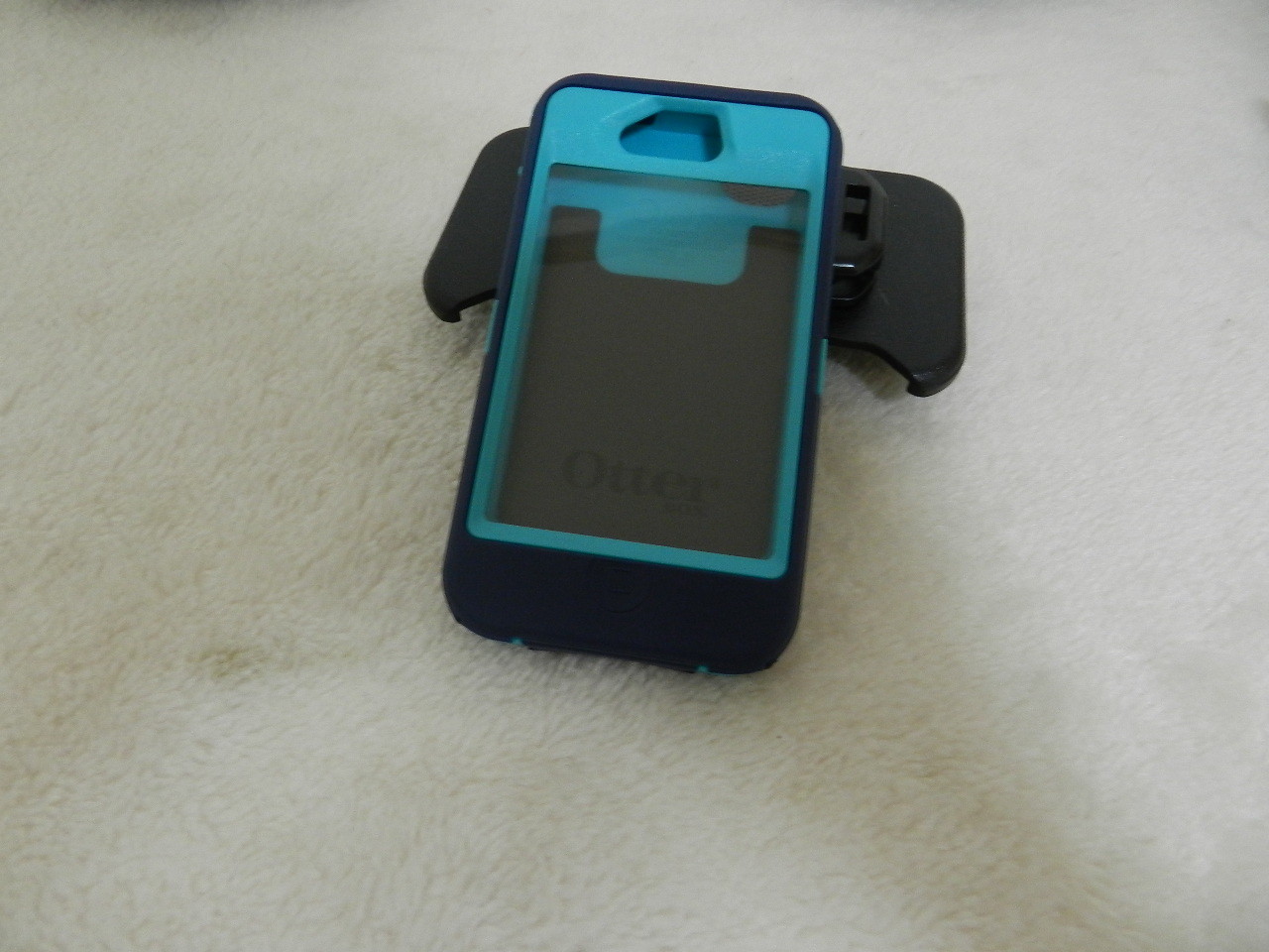 Defender PC / TPE Outer Box Unique Phone Cases For Iphone4 / 4s
