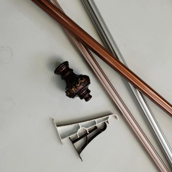 28mm Industrial 0.45mm Galvanized Pipe Curtain Rod